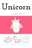 Unicorn Coloring Book: For Kids (4-8) with fun and inspiring Unicorns 1677168463 Book Cover