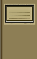 The Vintage Style Notebook XXXIII 1080299521 Book Cover