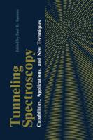 Tunneling Spectroscopy:Capabilities, Applications, and New Techniques 1468411543 Book Cover
