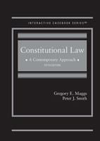 Constitutional Law: A Contemporary Approach, 3d 0314189955 Book Cover