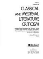 Classical and Medieval Literature Criticism 081039300X Book Cover