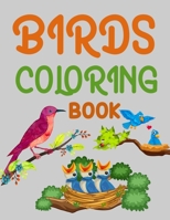 Bird Coloring Book: Bird Coloring Book ( For Kids Ages 1-4 4-8 2-4 8-12 ) B0BPMT387L Book Cover