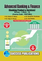Banking Product & Services, First Year, M.Com, Sem-II-English 8119939026 Book Cover