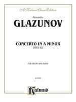 Concerto in a Minor, Op. 82, Kalmus Edition 0769278558 Book Cover
