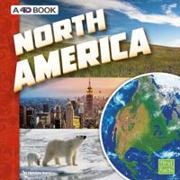 North America: A 4D Book 1543528058 Book Cover