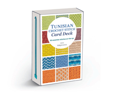 Tunisian Crochet Stitch Card Deck: 50 Beautiful Crochet Mix-and-Match Stitches (Landauer) Portable Reference Cards with Charts, Skill Levels, Hook Conversions, and 32-Page Instructional Booklet 163981177X Book Cover