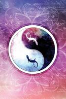 Yin Yang Salamander Journal: Lined Journal Watercolor Art 6x9 120 Pages 1796986097 Book Cover