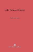 Late Roman Studies 0674284410 Book Cover