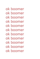 ok boomer: Monthly Planner 1708174214 Book Cover