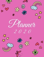 Planner 2020: gift girl Planner and calendar, Agenda, Page a Day 2020, Schedule Organizer Planner (2020 Diary Day Per Page)365 Day Tabbed Journal January;December (Diaries& Journals) Daily Planner als 1708561943 Book Cover