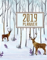 2019 Greeting Deer Planner 0359195431 Book Cover