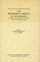 The Harsa-Carita of Bana 1981234276 Book Cover