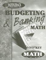 Budgeting & Banking Teacher Notes (Practical Math in Context) 1562547593 Book Cover
