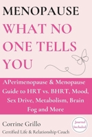 Menopause What No One Tells You: A Perimenopause & Menopause Guide to HRT vs. BHRT, Mood, Sex Drive, Metabolism, Brain Fog & More B0GN92DKZX Book Cover