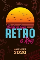 Kalender 2020: A5 Vintage Terminplaner f�r Oldschool Liebhaber mit DATUM - 52 Kalenderwochen f�r Termine & To-Do Listen - 90er Jahre Stil Terminkalender 80er Jahre Jahreskalender 90er Party 165015187X Book Cover