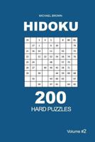 Hidoku - 200 Hard Puzzles 9x9 (Volume 2) 1726108619 Book Cover
