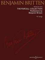 The Purcell Collection Medium Low Voice Realizations by Benjamin Britten 1423418166 Book Cover