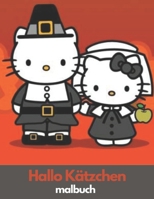 Hallo Kätzchen malbuch: Kawaii Hallo Kätzchen Malbücher für Mädchen und Erwachsene B09DMVY7PS Book Cover