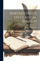 Harvard Essays on Classical Subjects 1022173669 Book Cover