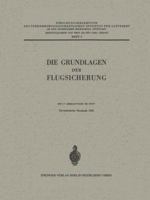 Die Grundlagen Der Flugsicherung 3540011781 Book Cover