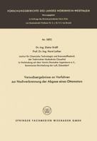 Versuchsergebnisse an Verfahren Zur Nachverbrennung Der Abgase Eines Ottomotors 3663008630 Book Cover