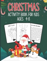 Kids Christmas Activity Book B09HG6452Q Book Cover