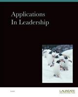Applications In Leadership 0324832451 Book Cover