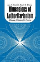 Dimensions of authoritarianism: a review of research and theory 0813152828 Book Cover