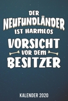 Kalender 2020: Neufundländer A5 Kalender Planer für ein erfolgreiches Jahr - 110 Seiten (German Edition) 167287730X Book Cover