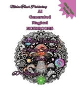 AI Generated Magical MUSHROOMS: Stress Relieving Adult Coloring Book (AI Generated Coloring Book Series) B0CTHM5DBB Book Cover