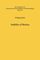 Stability of Motion 3642500870 Book Cover