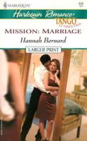 Mission: Marriage (Large Print Harlequin) 0373181388 Book Cover