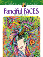 Fanciful Faces Coloring Book 0486779351 Book Cover