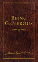 Being Generous 159947316X Book Cover