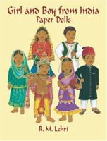 Girl and Boy from India Paper Dolls 0486421899 Book Cover