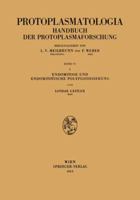 Endomitose Und Endomitotische Polyploidisierung 3211803114 Book Cover