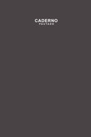 Caderno Pautado: Livro Para Escrever Cinzento 1688219889 Book Cover