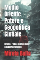 Medio Oriente Potere e Geopolitica Globale: Israele, l’ONU e le sfide della sicurezza mondiale (Italian Edition) B0FS13RJSS Book Cover
