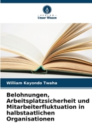Belohnungen, Arbeitsplatzsicherheit und Mitarbeiterfluktuation in halbstaatlichen Organisationen (German Edition) 6208983096 Book Cover
