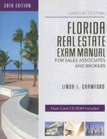 Florida Real Estate Exam Manual for Sales Associates and Brokers [With CDROM] 1427781443 Book Cover