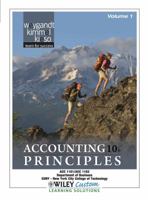 Accounting Principles 10th Edition Volume 1 for New York City College of Technology 1118112679 Book Cover