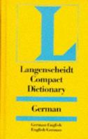Langenscheidt Compact Dictionary German (Langenscheidt Compact Dictionaries) 3468970714 Book Cover