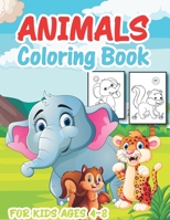 Animals Coloring Book For Kids: 40 Cute Unique Animal Coloring Book for Kids and Toddlers a Perfect Gift for Christmas and New Year B08NR9QYGF Book Cover