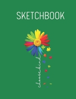 Sketchbook: Cute Bichon Frise Dog Christmas Tree Gift Decor Xmas Tree Spring Flowers - Leaves Blank Sketchbook Blank White Pages for Drawing - Sketching - Doodling and More Themed Planner 8.5 x 11 Inc 1674631782 Book Cover