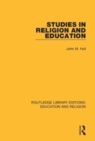 Studies in Religion and Education 0367146002 Book Cover