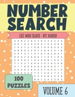 Number Search: Puzzle Book for Seniors and Adults VOLUME 6 B08NF32M13 Book Cover