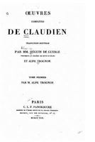 Oeuvres Compl�tes de Claudien 1534610650 Book Cover