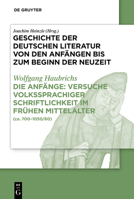 Geschichte der deutschen Literatur von den Anfängen bis zum Beginn der Neuzeit, 3 Bde. in 6 Tl.-Bdn., Bd.1/1, Von den Anfängen zum hohen Mittelalter 3484107014 Book Cover