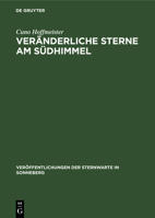 Veränderliche Sterne Am Südhimmel 3112536150 Book Cover