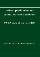 Animal Production And Animal Science Worldwide 9086860346 Book Cover